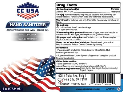 6 oz Gel Hand Sanitizer Label.jpg 6 oz Label - 6 oz Gel Hand Sanitizer Label